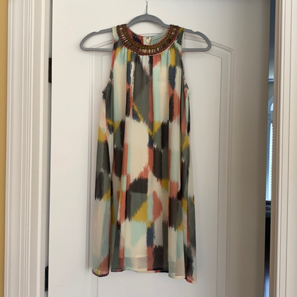 HD in Paris by Anthropologie multicolor Dress